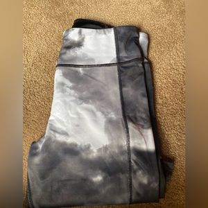 Very cute legging from express . Not high rise . Super comfy